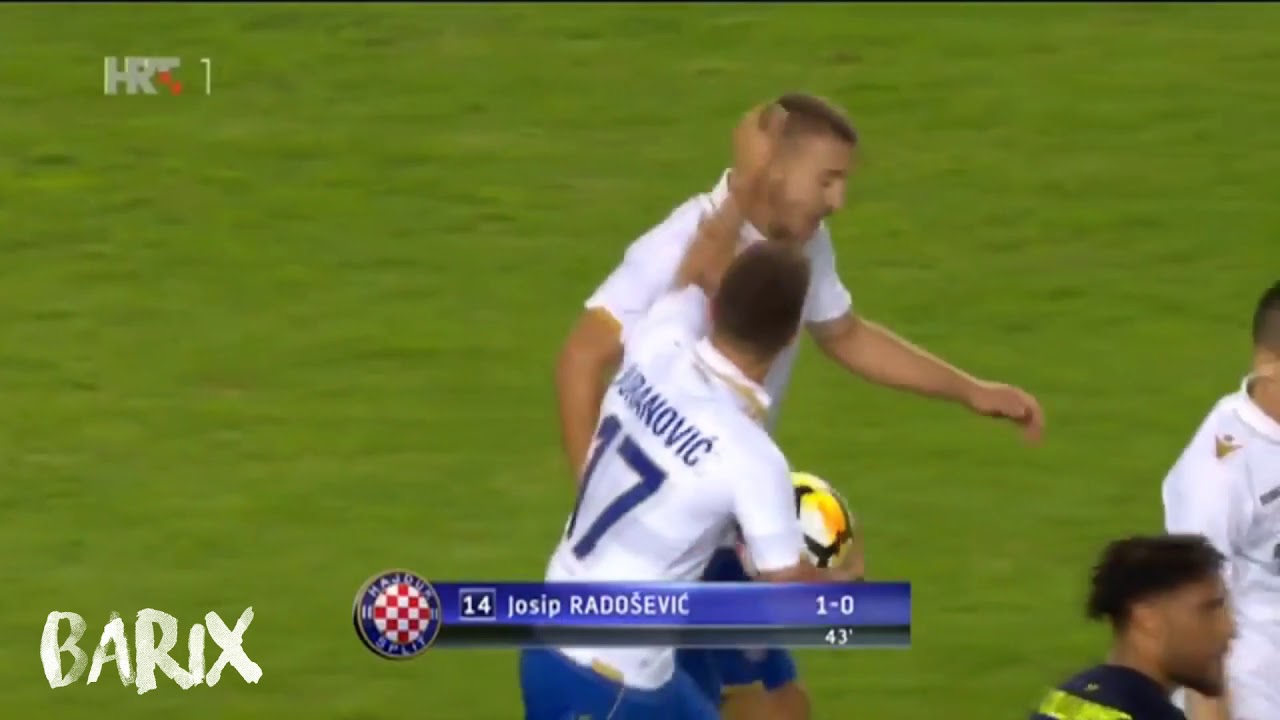 Josip Radosevic Amazing goal vs Everton - 24.8.2017.