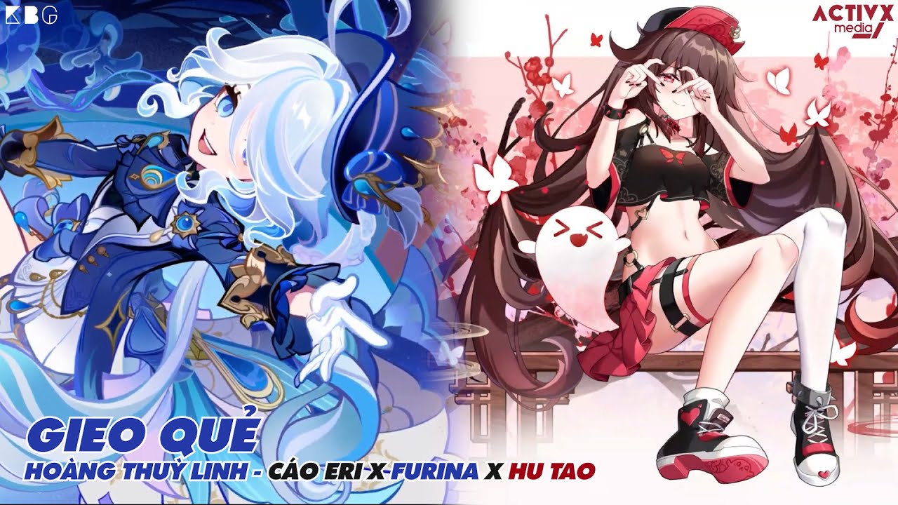 (AI Cover/Remix) GIEO QUẺ - Cáo Eri x Furina x Hu Tao | HỒI SINH BẢN MIX 1 TR VIEWS TRÊN HHD MUSIC