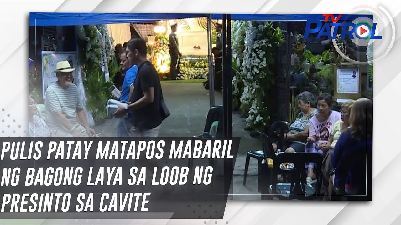 Pulis patay matapos mabaril ng bagong laya sa loob ng presinto sa Cavite | TV Patrol