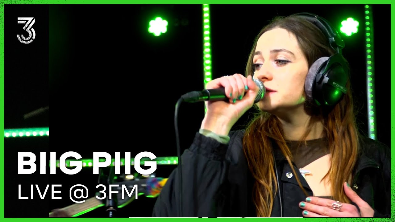 Biig Piig speelt ‘In The Dark’, ‘Ghosting’ en ‘Shh’ | 3FM Live Box | NPO 3FM