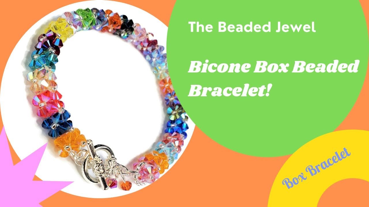 Bicone Box Bracelet