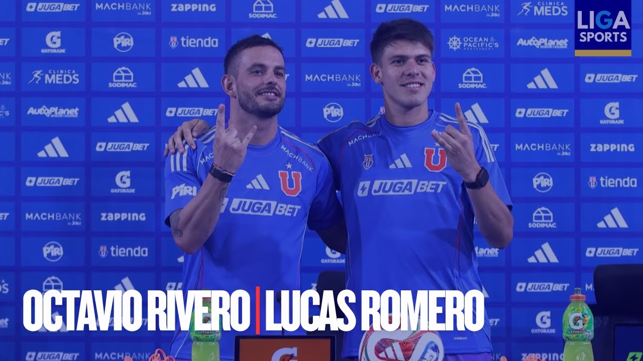 OCTAVIO RIVERO y LUCAS ROMERO PRESENTADOS EN U. DE CHILE