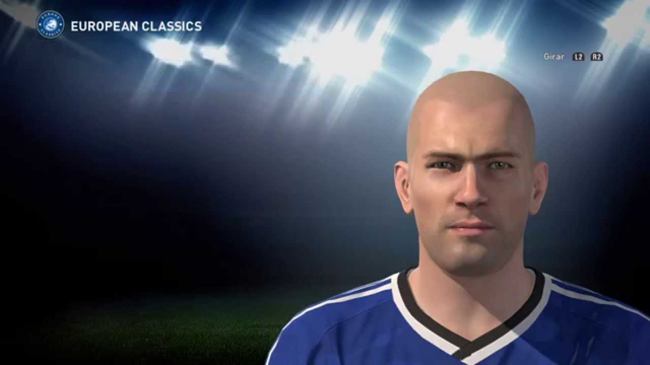 Zinedine Zidane PES 2016 Face Edit