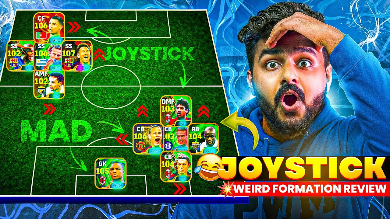 I TRIED WEIRD “JOYSTICK” FORMATION & IT’S CRAZY😧 FAILURE❌ OR SUCCES✅ SQUAD BUILDING & FULL GAMEPLAY🔥