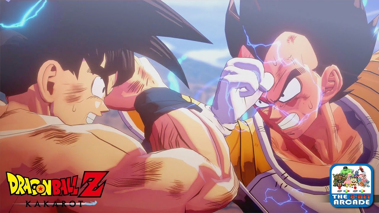 Dragon Ball Z: Kakarot - Гоку против Вегеты (геймплей Xbox One)