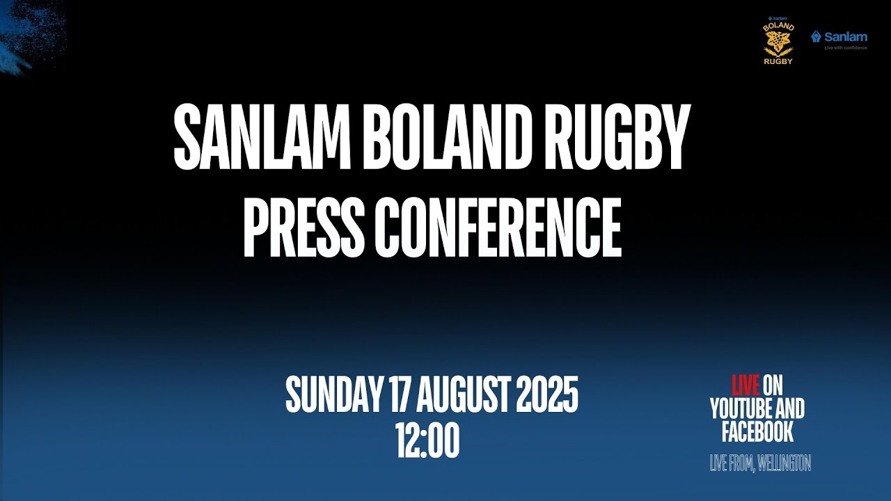 Sanlam Boland Rugby Unie: Press Conference