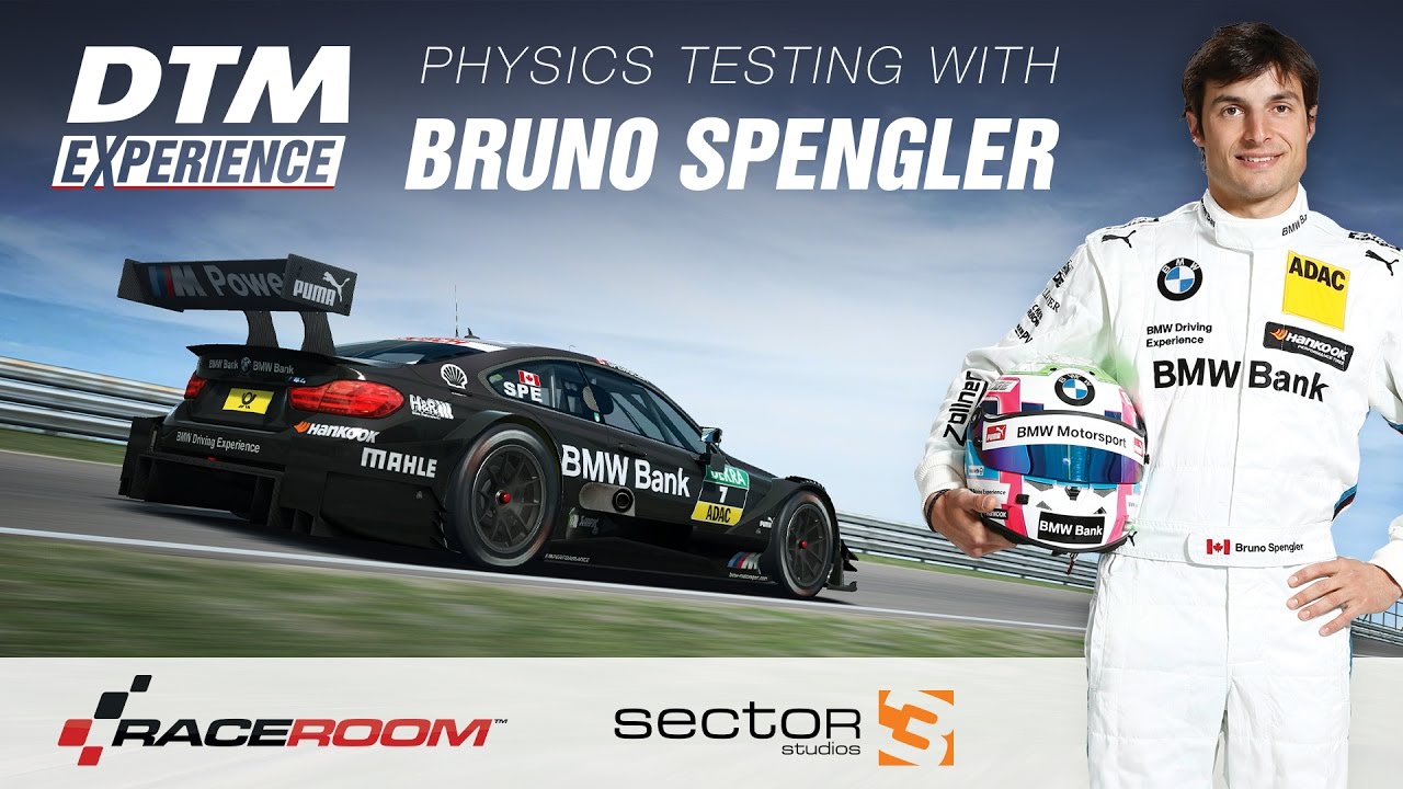 RaceRoom | DTM 2016 Physics test with Bruno Spengler