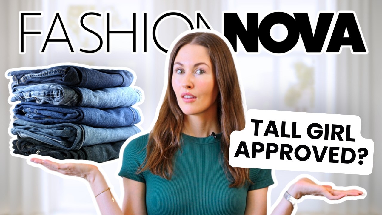 FASHION NOVA Jeans Try-On Haul | TALL GIRL Edition