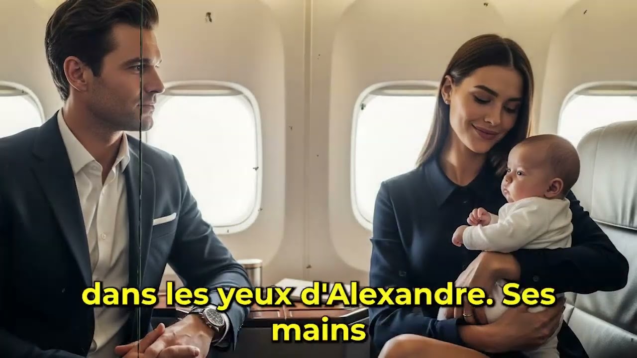 Dans l’avion, le bébé du PDG milliardaire pleurait… jusqu’à ce qu’une femme murmure ces mots