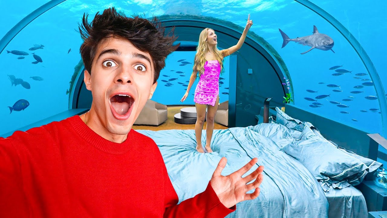OVERNIGHT IN WORLD&rsquo;S FIRST UNDERWATER HOTEL!