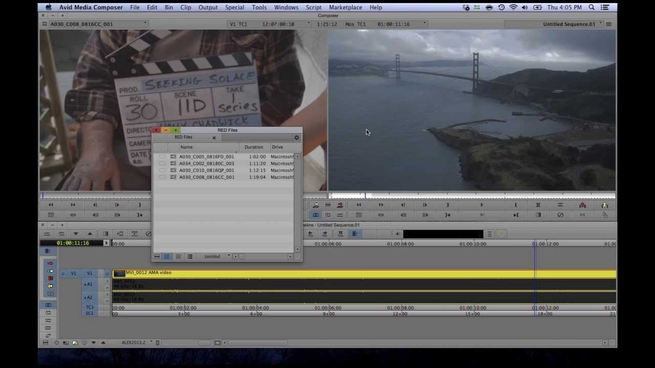 Avid Media Composer/Symphony 7 in 4 minutes - 2013
