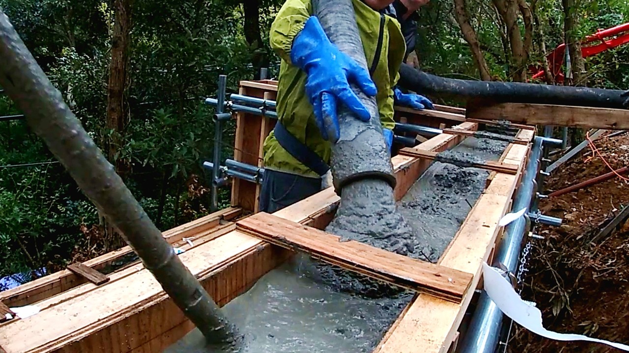 Pouring Concrete For Our Mountain Road Project (S6E7)