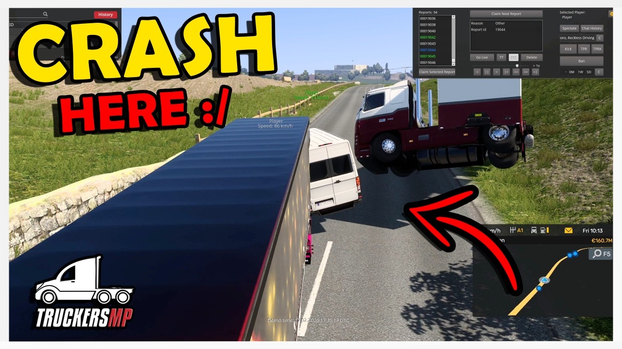 🚨 We GOT One Intentional Collision | TruckersMP