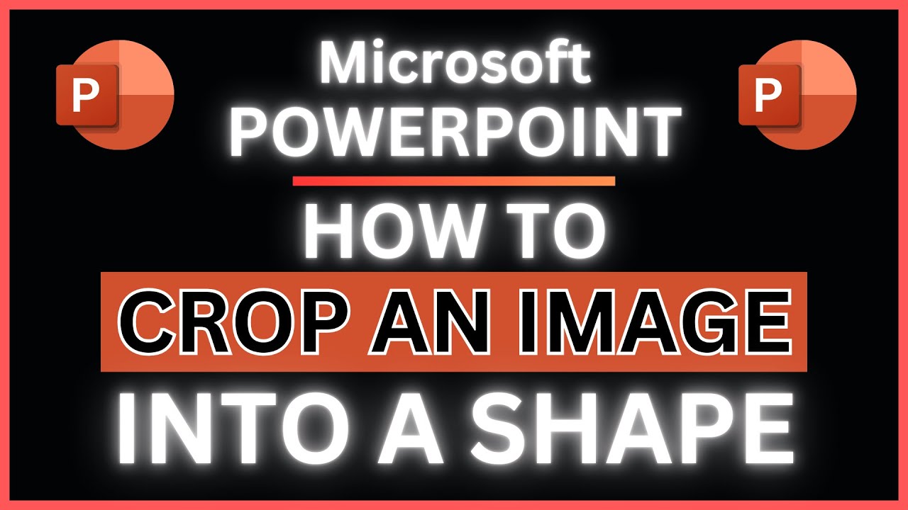 How to Crop an Image Into a Shape in Microsoft PowerPoint | Step-by-Step Tutorial
