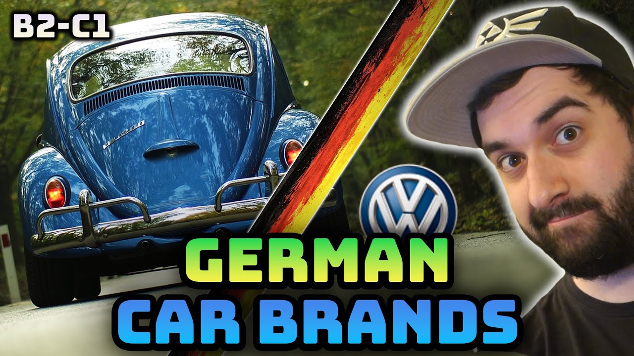 German car brands explained — BMW, Mercedes, Audi & Porsche: history & engineering (B2–C1)