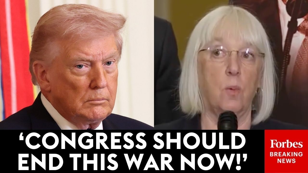 'Sent Our Kids Into A War Of Choice': Patty Murray Flames Trump Over U.S.-Israeli Strikes On Iran