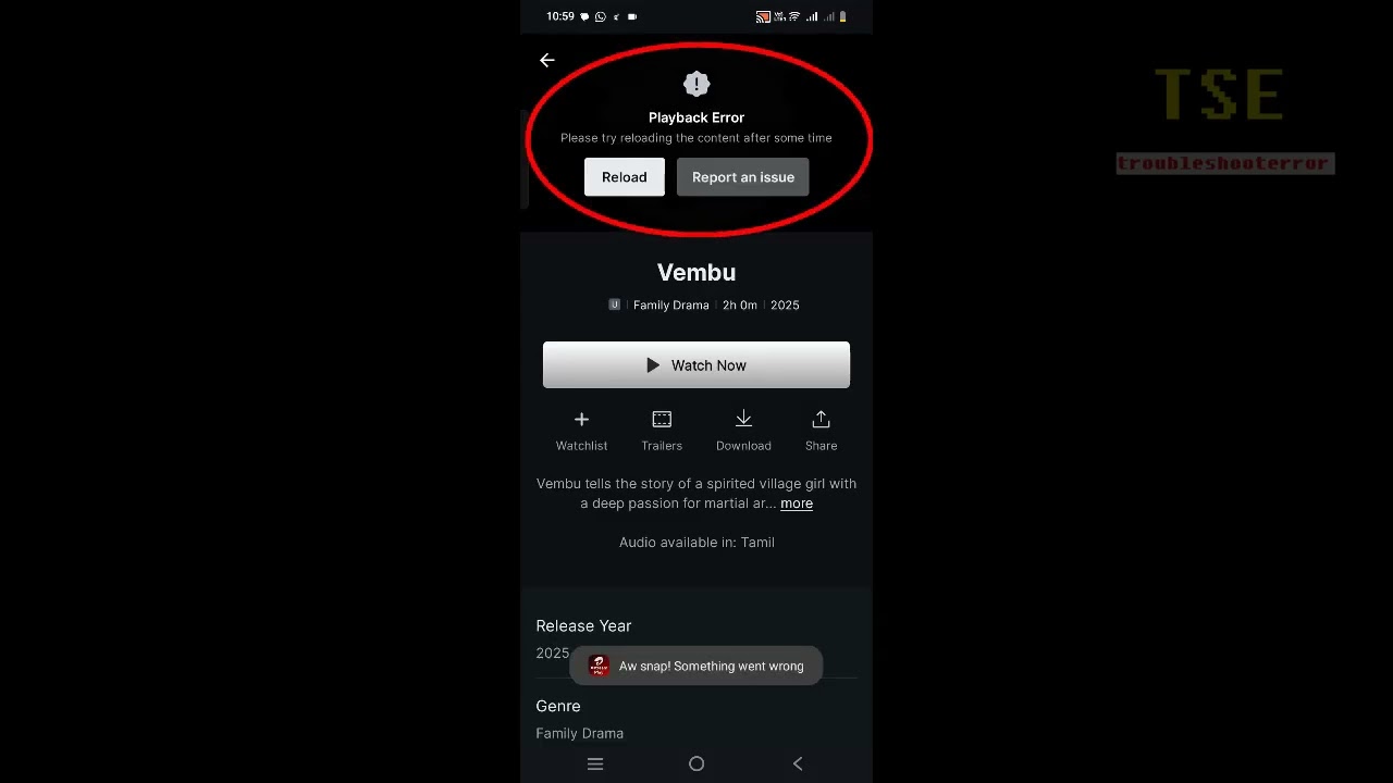 О, чудо! Что-то пошло не так. Исправление ошибки приложения Airtel xstream play &mdash; Ошибка воспроиз...