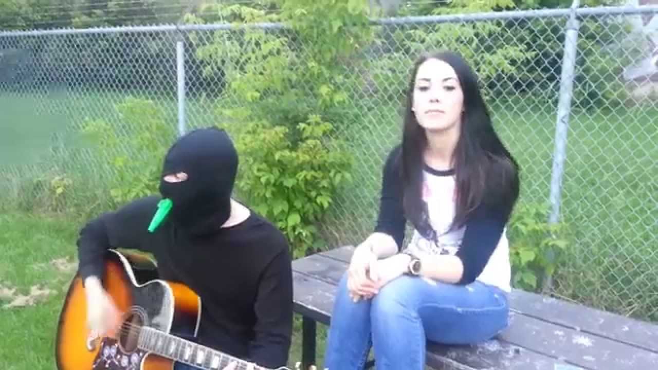Masked Intruder - Heart Shaped Guitar (Amy Gabba acoustic cover)