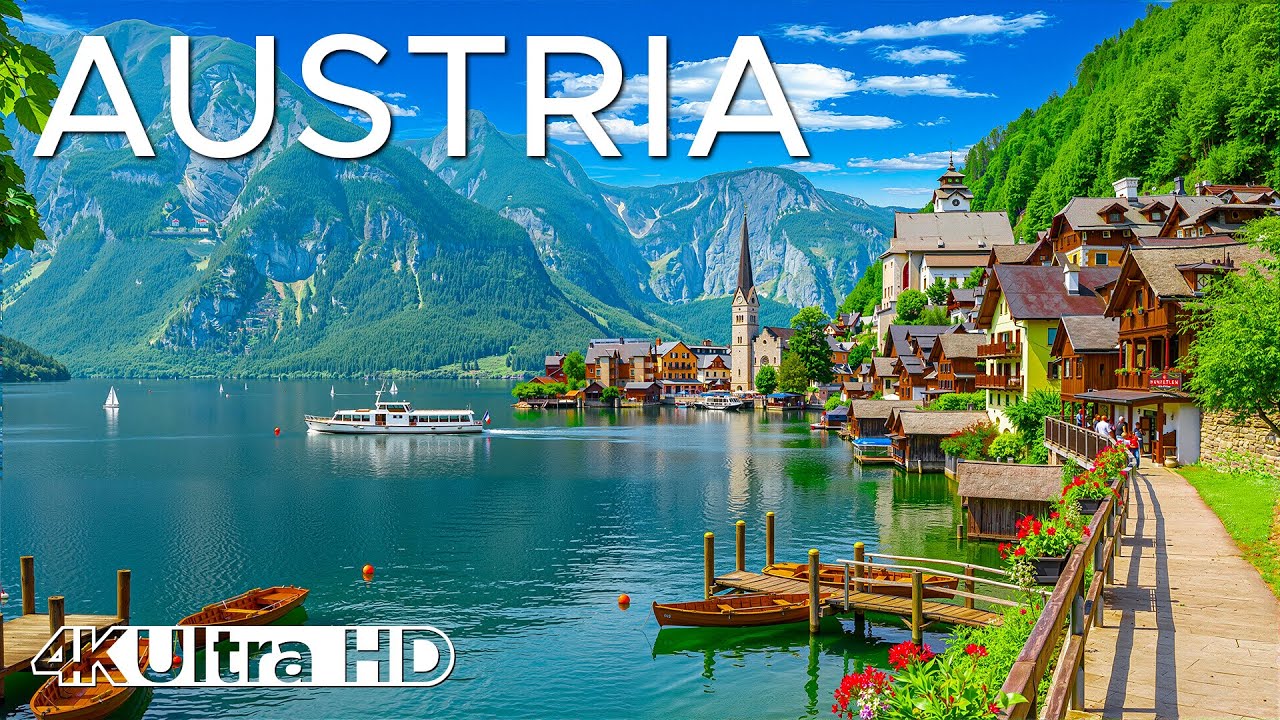 Austria in 4K | Charming Villages, Rolling Hills & Alpine Beauty