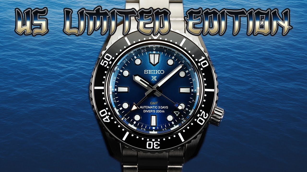 Часы Seiko Prospex SPB477 Diver's GMT US Limited Edition обязательно должны быть в вашем поле зре...