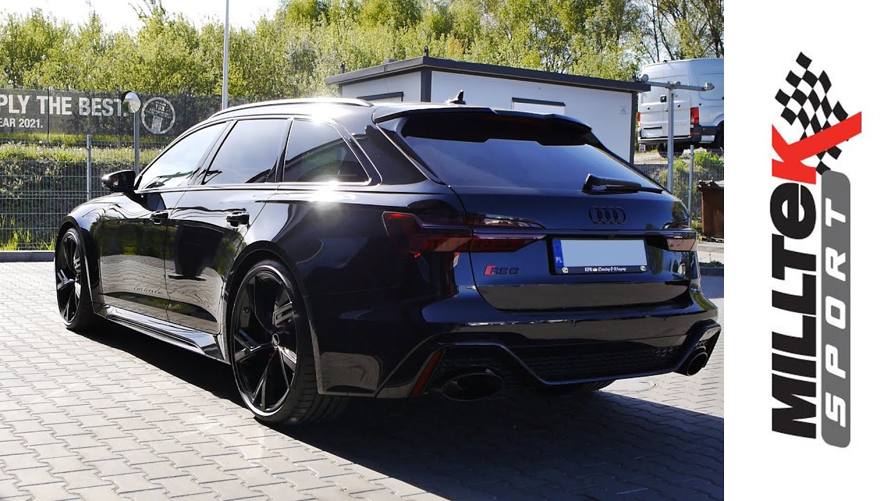 Audi RS6 C8 | Wydech Milltek Sport GPF-Back Exhaust | Wydechowe.pl