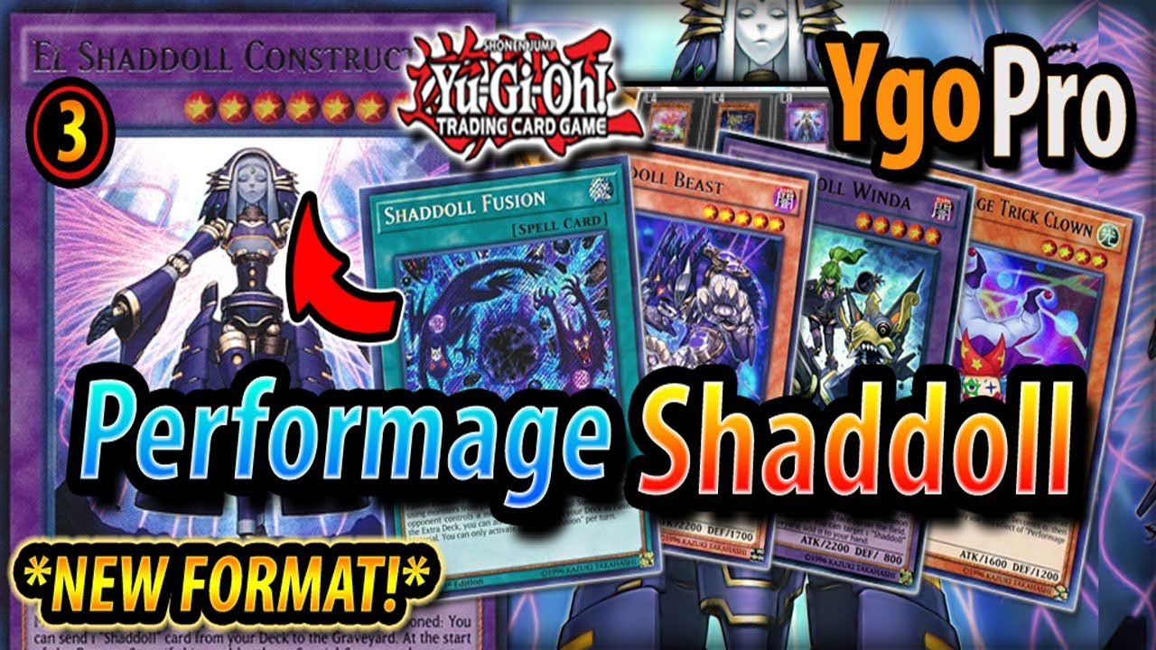 CONSTRUCT AT 3!! Performage Shaddolls | *NEW* TCG Format (OCT 2019)