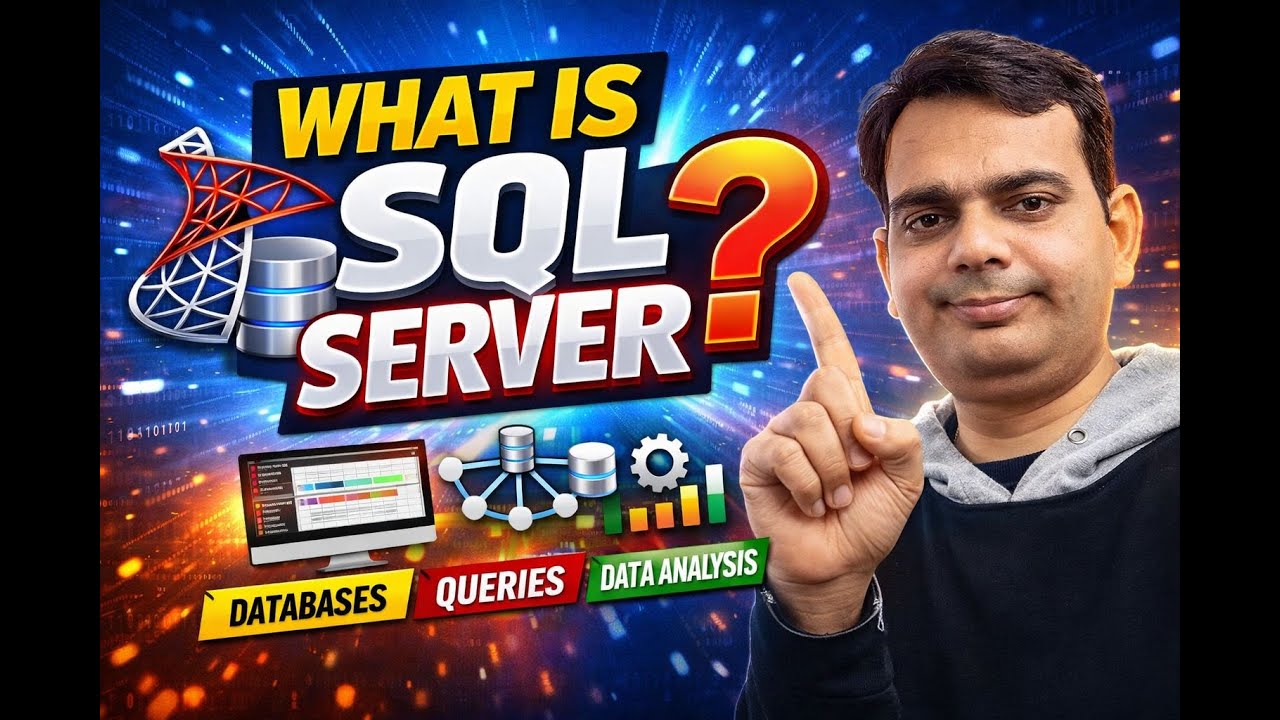 Day 1: Microsoft SQL Server Complete Course | Beginner to Advanced | What is SQL SERVER #sqlserver