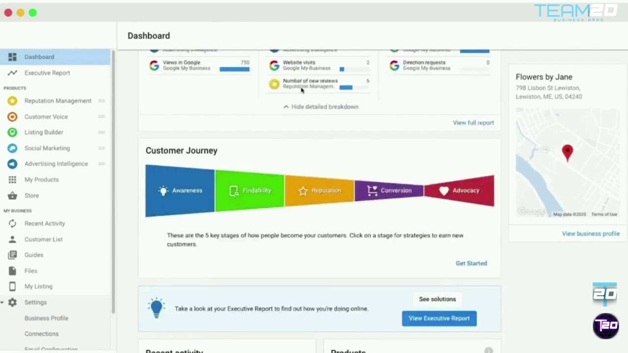 Team20 Business Apps | Introduction Walkthrough