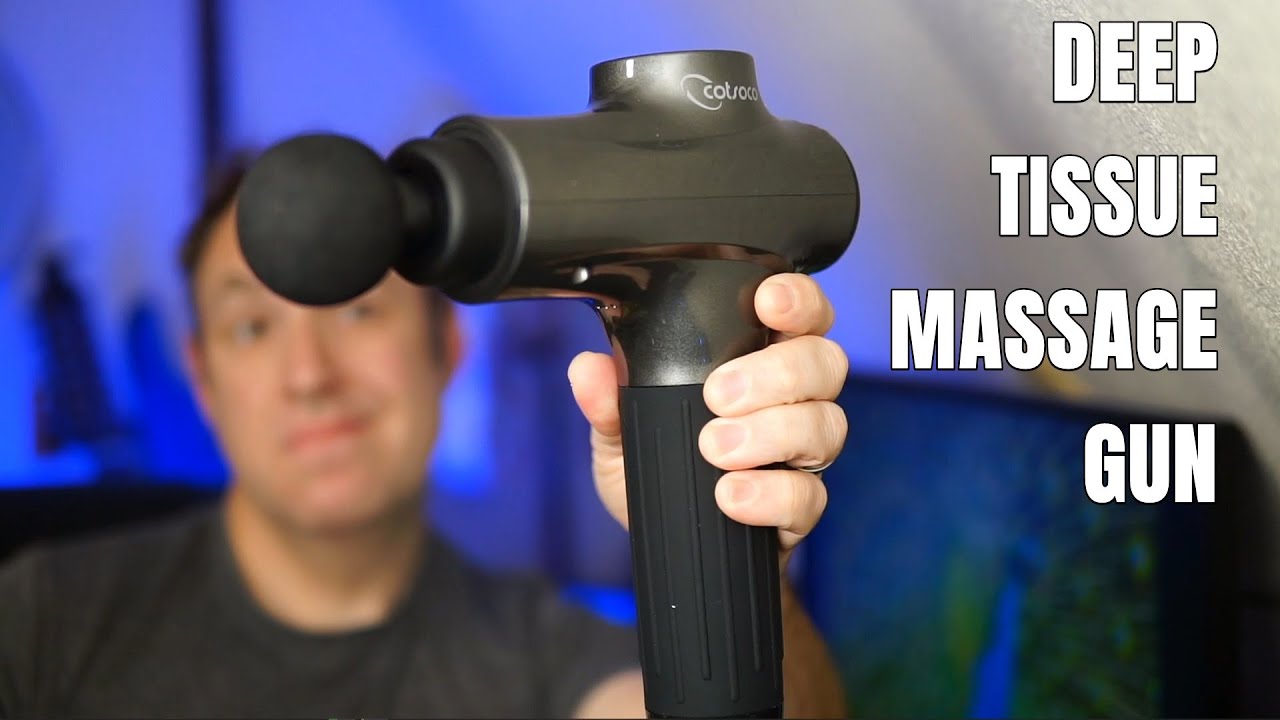 cotsoco Massage Gun Review -  Muscle Massage Gun Deep Tissue massager