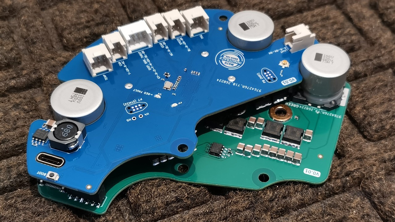 VESC based motor controller for Bafang M620 CANbus test