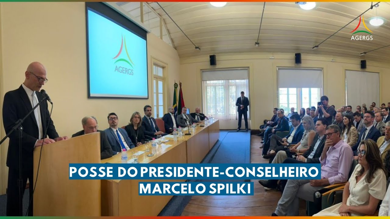 Posse do Conselheiro-Presidente Marcelo Spilki na AGERGS