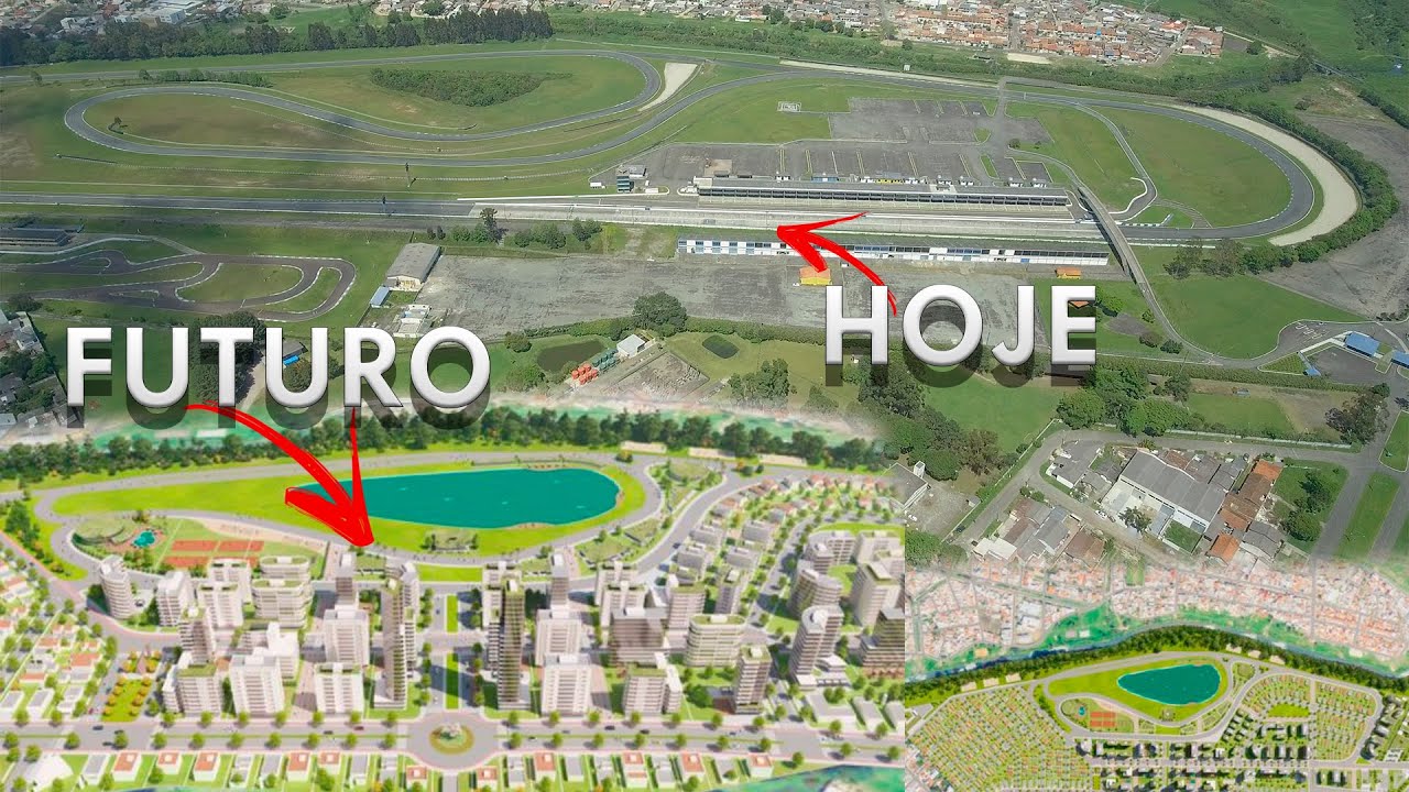 Novo bairro planejado de Pinhais PR no lugar do autódromo Internacional de Curitiba