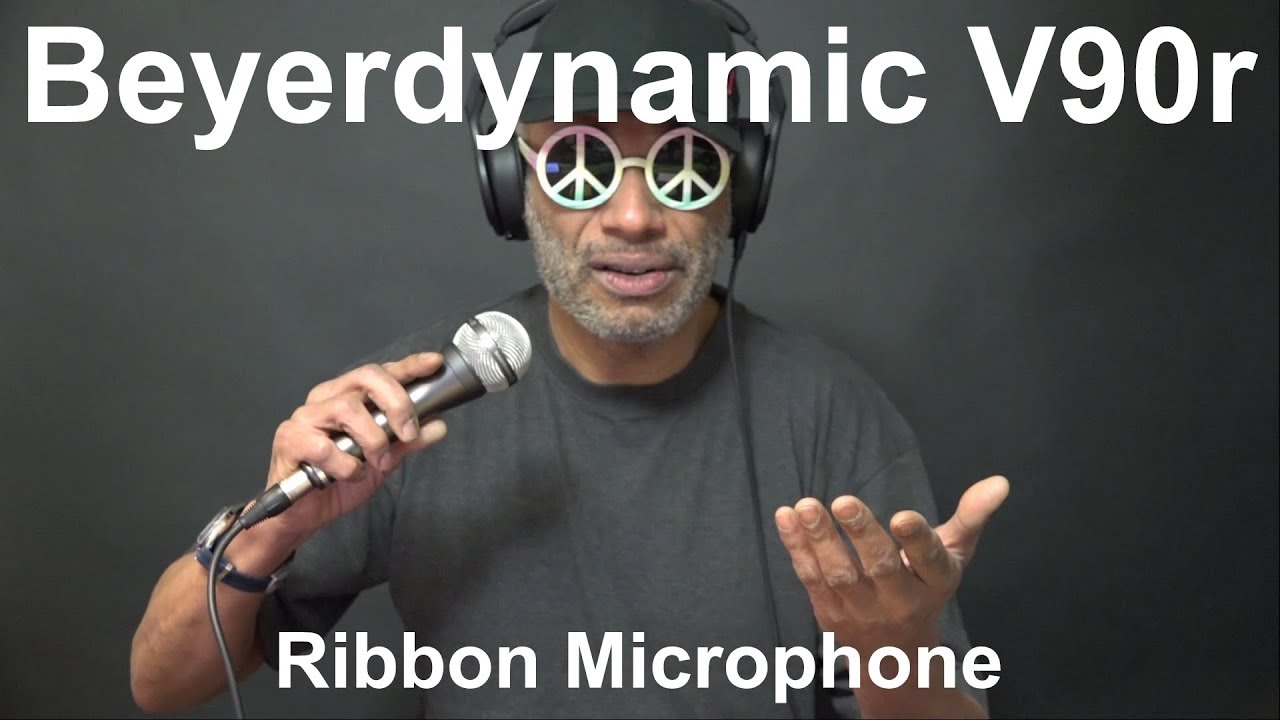 Beyerdynamic V90r (Ribbon Mic) Review vs Shure SM58 vs Earthworks SR40V + Singing Sample