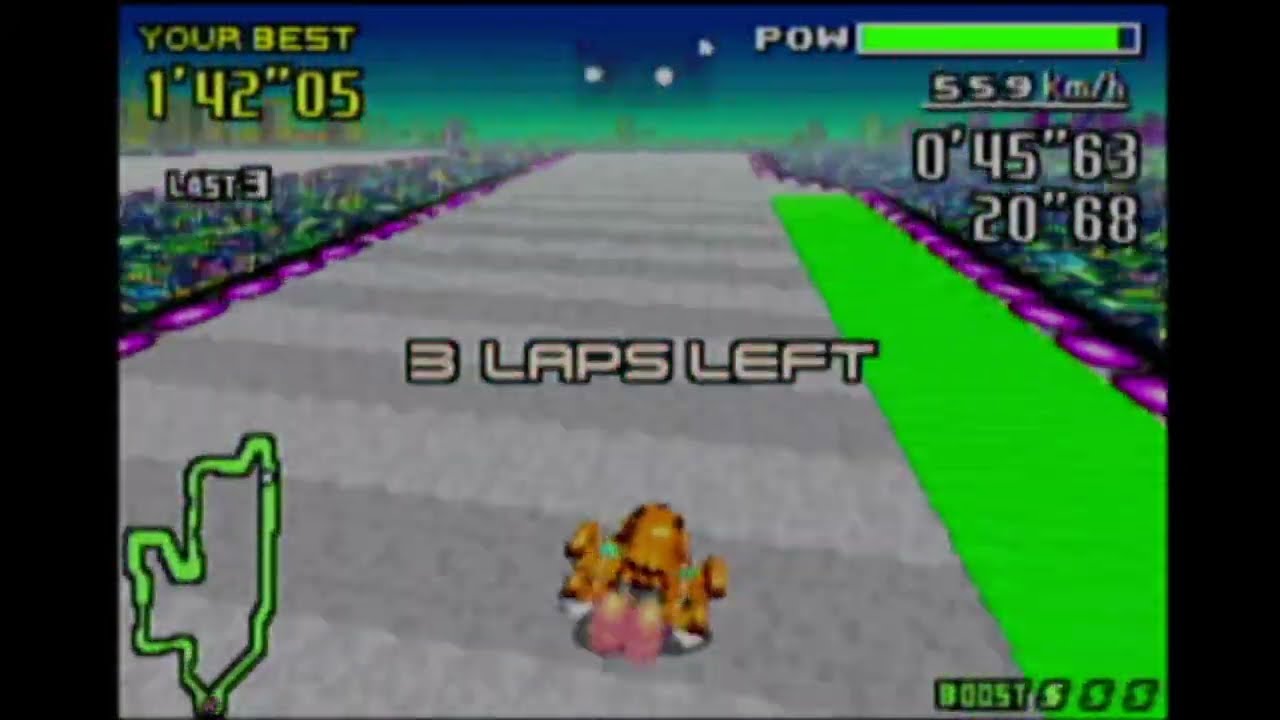 F-Zero Maximum Velocity - Bianca City Ultimate Circuit in 1'41