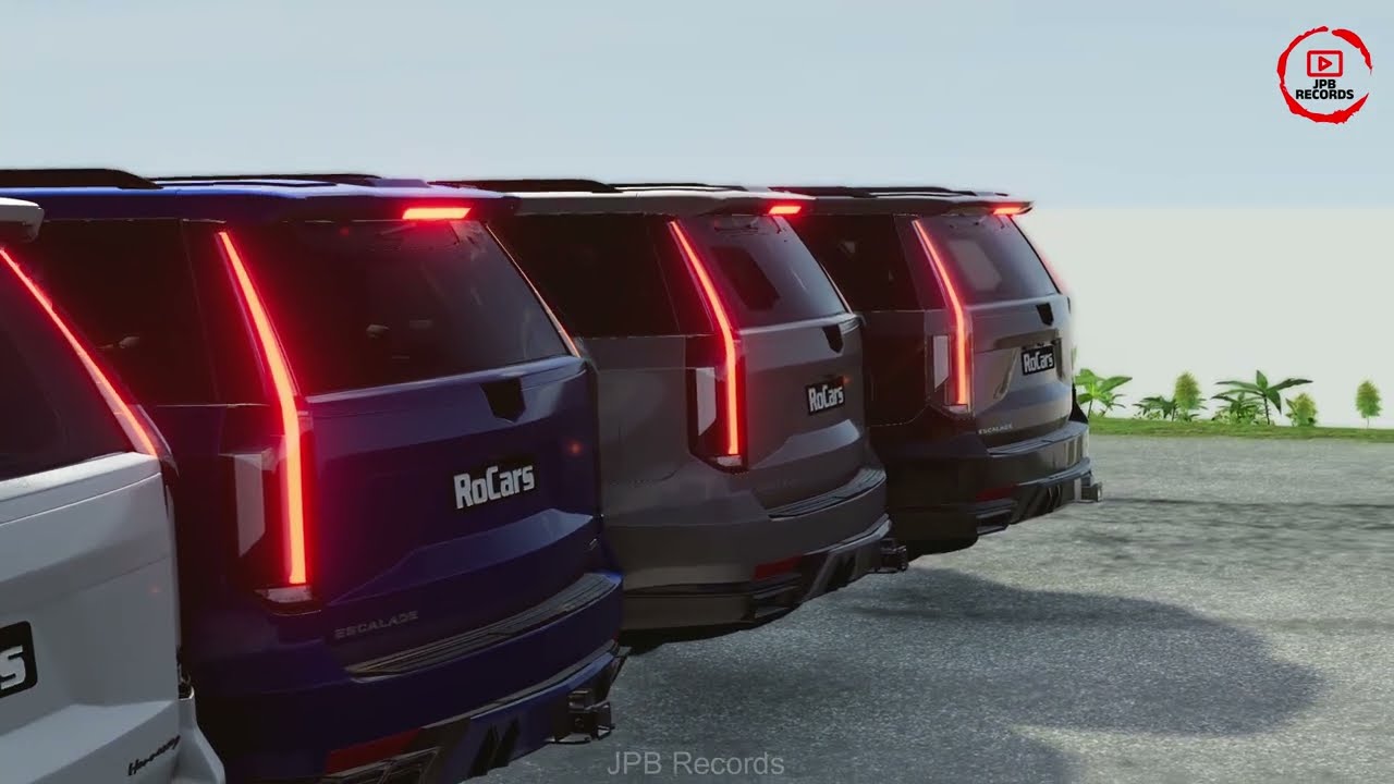 Cinematic Crash Test: How Safe is the Cadillac Escalade #LuxurySUV #CrashTest #CadillacSafety