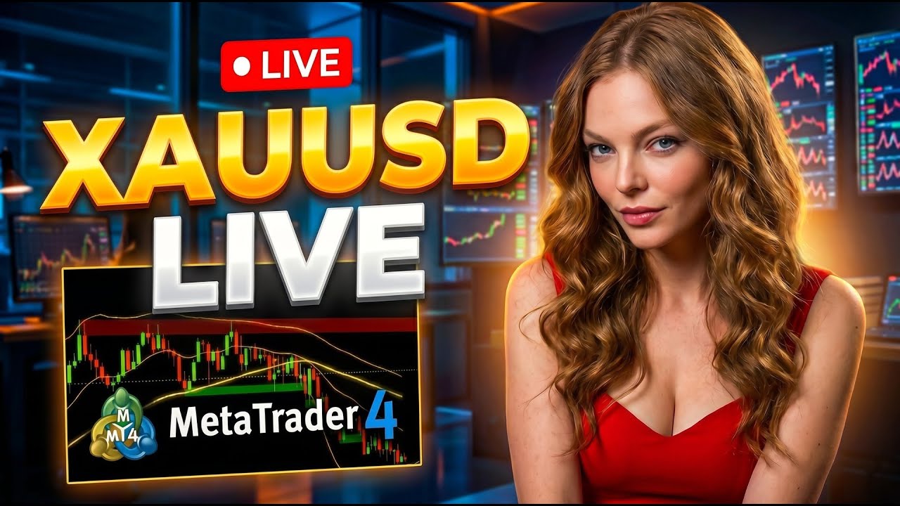 🔴 XAUUSD Gold LIVE 👸 Real-Time Trading & Scalping | Julia