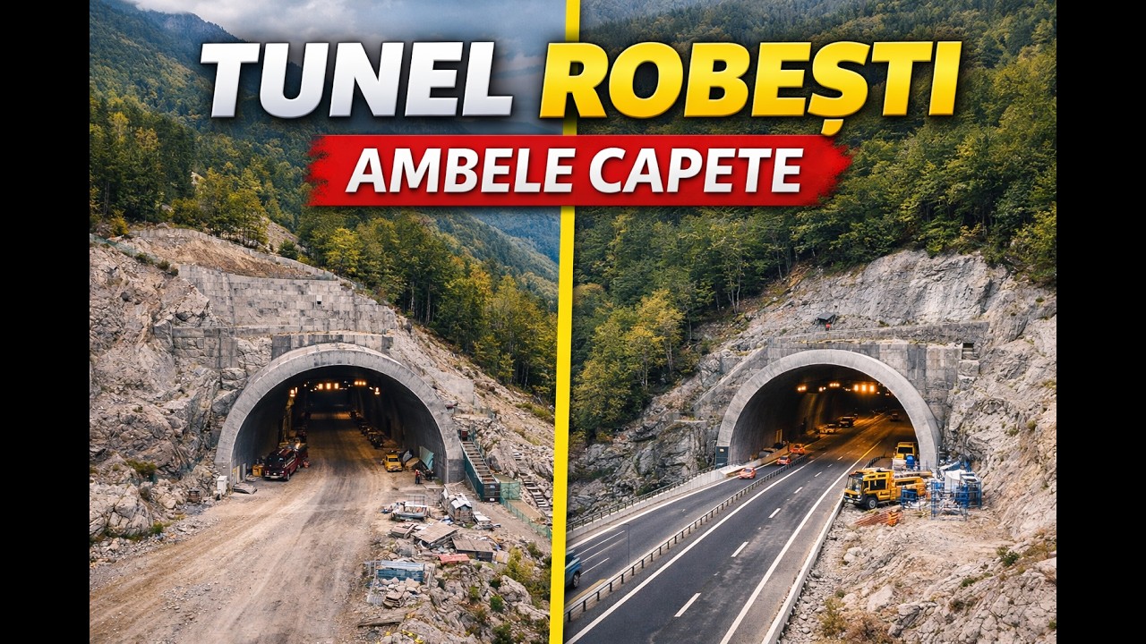 Autostrada A1 Sibiu-Pitești | Lot 2 Boița-Cornetu: Progres Tunel Robești (Ambele Capete)