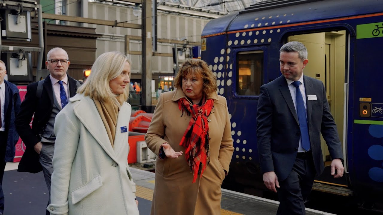 Electric trains enter service on the East Kilbride-Glasgow line | Scotland's Railway