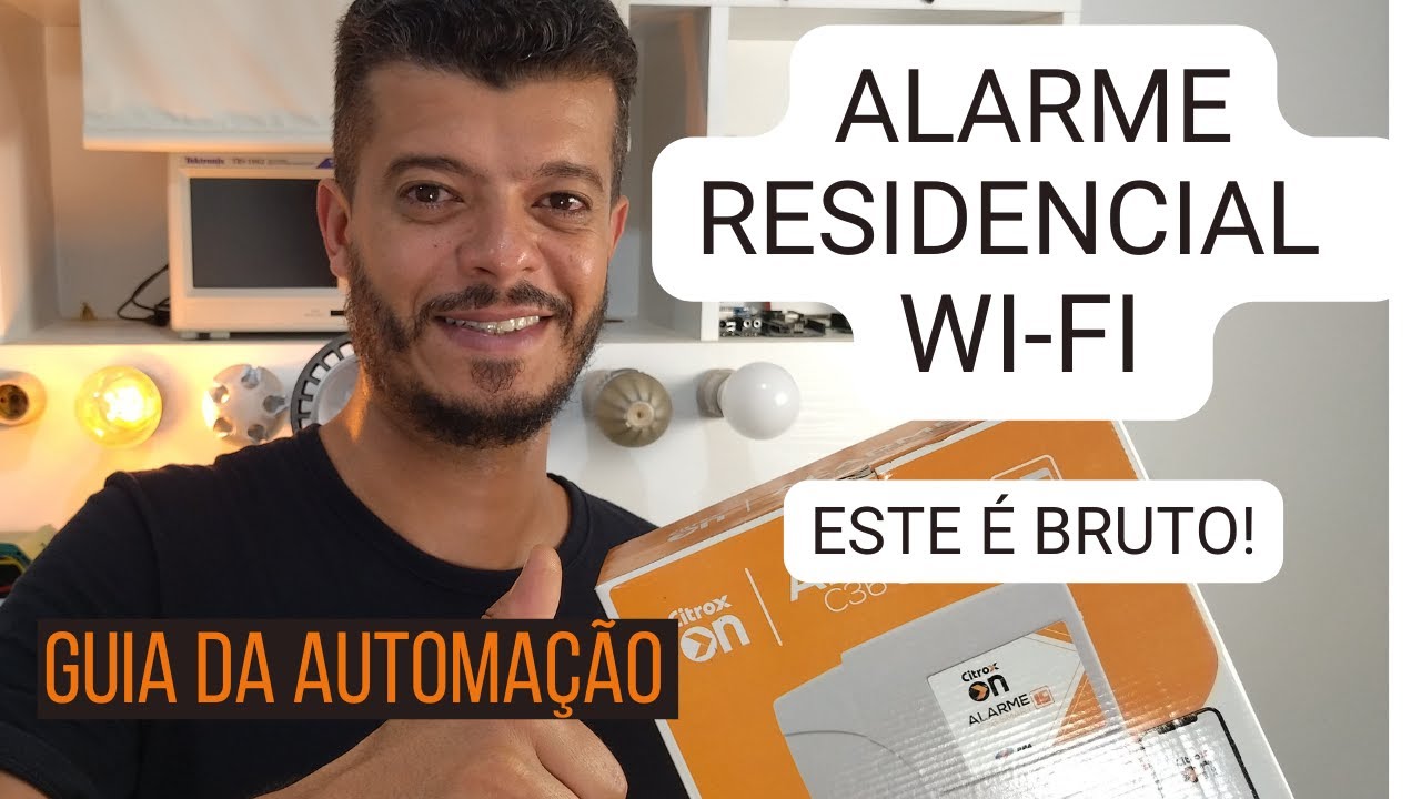 Alarme Wi-Fi  SUPER FÁCIL DE INSTALAR E USAR
