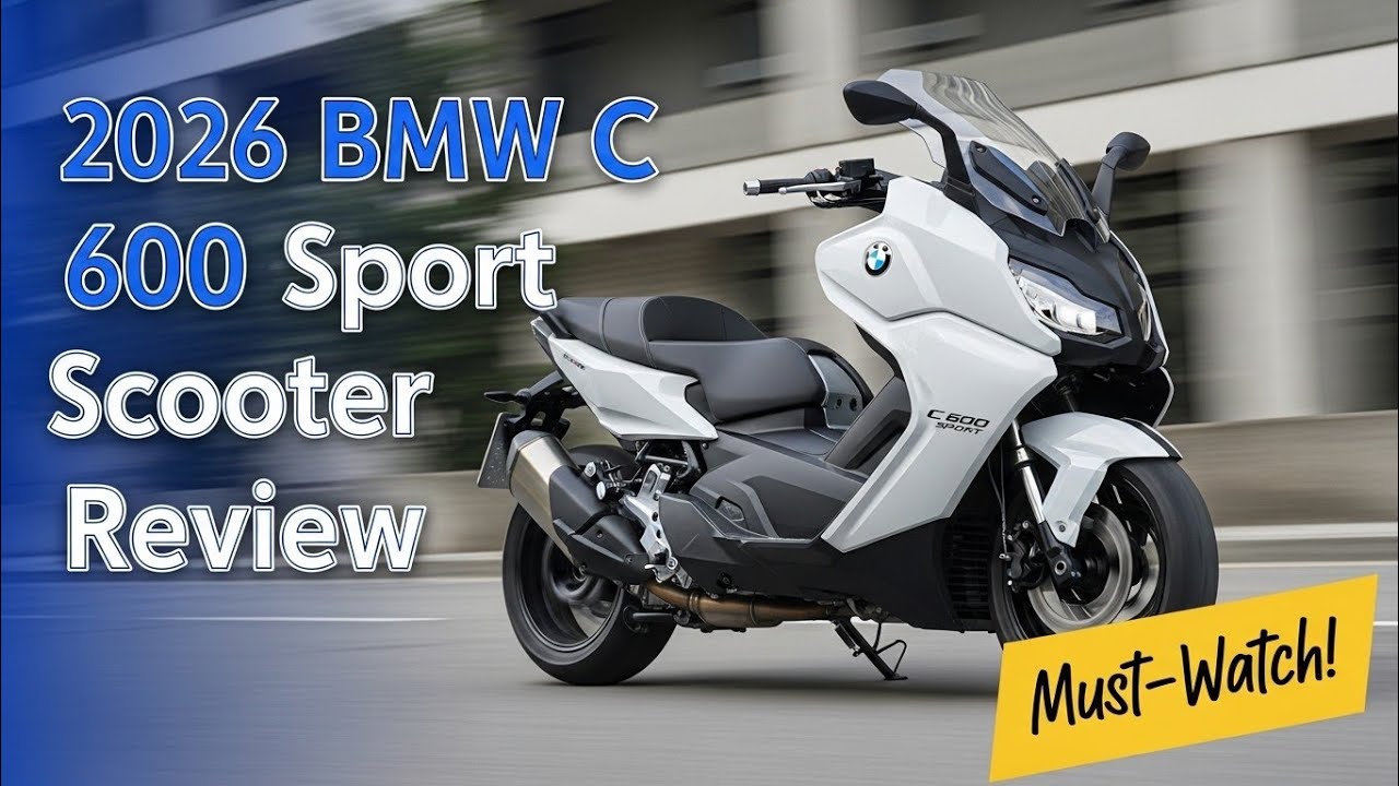 2026 BMW C 600 Sport &ndash; Der ultimative Luxus-Scooter im Test!