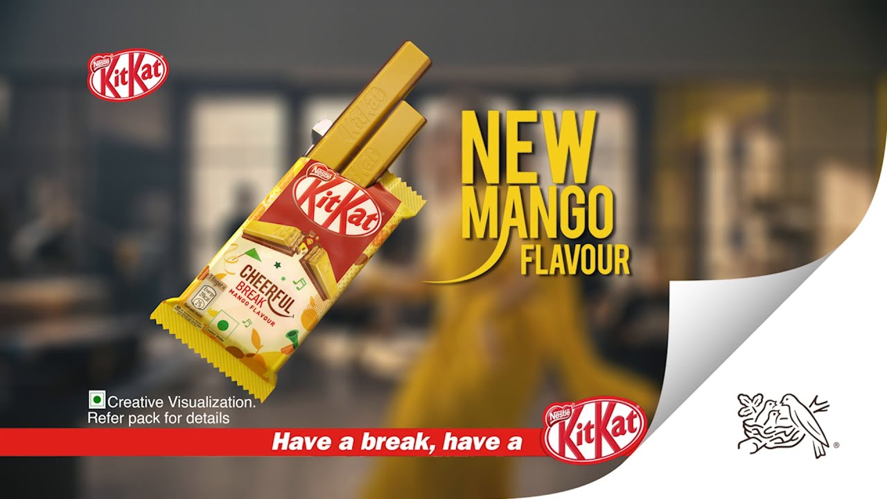 Kitkat &ndash; New Mango Flavour