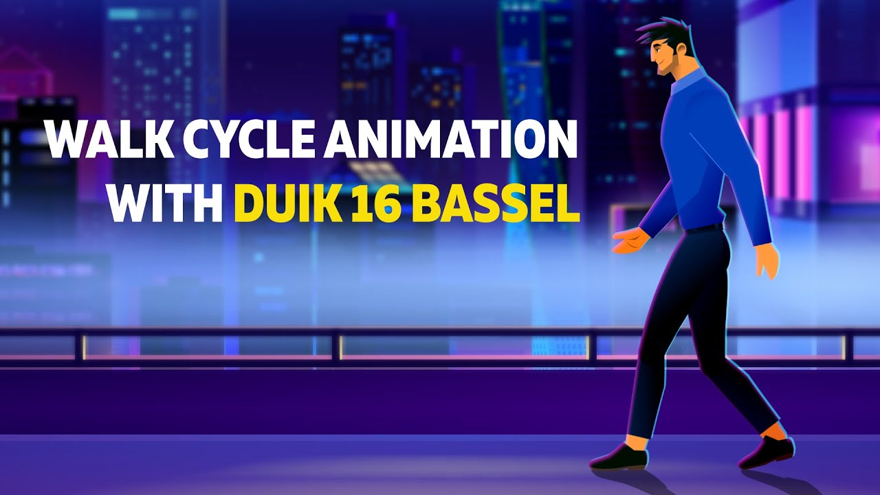 Making a Walk Cycle Animation With DuIK 16 Bassel