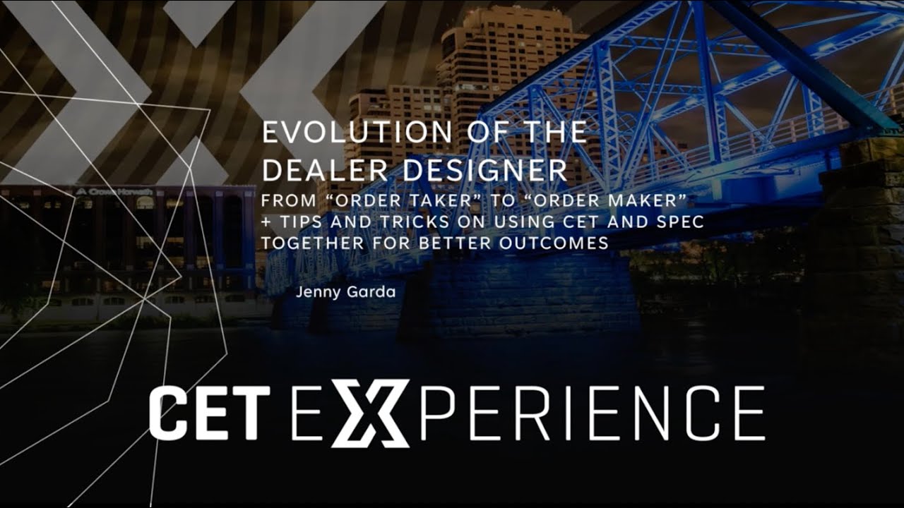 Jenny Garda - Evolution of the Dealer Designer | CET Experience 2024