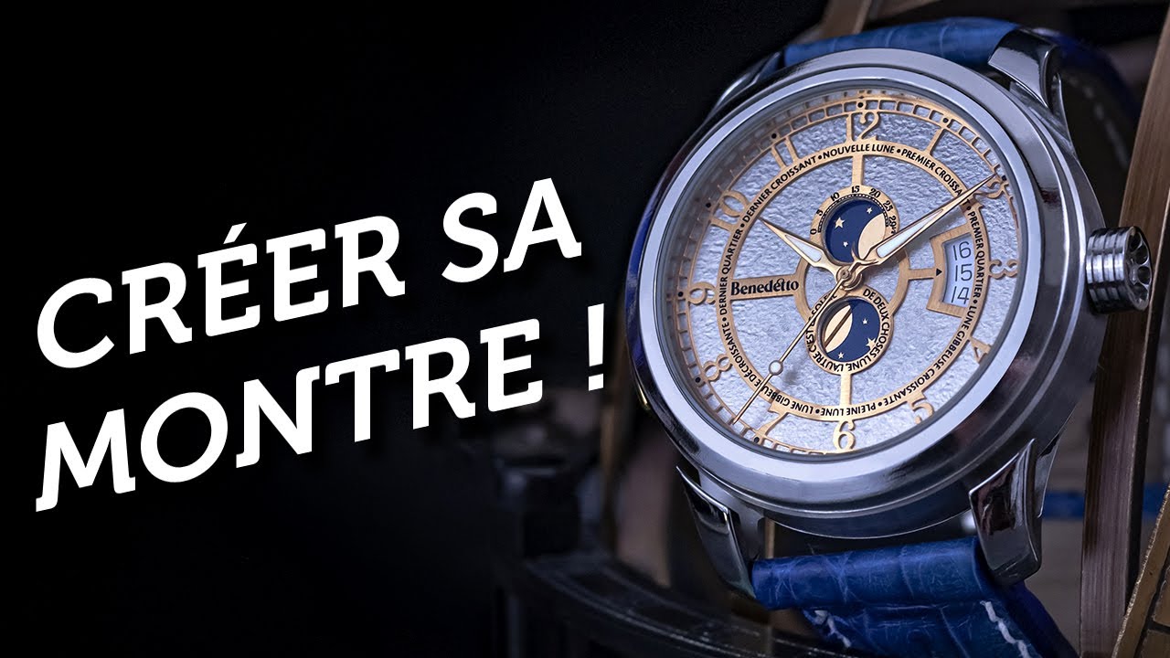 Créer sa propre montre étape par étape