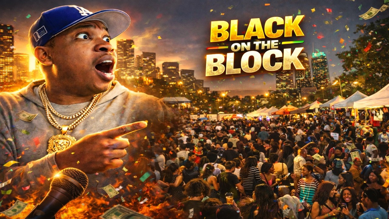 Black On the Block takeover Los Angeles