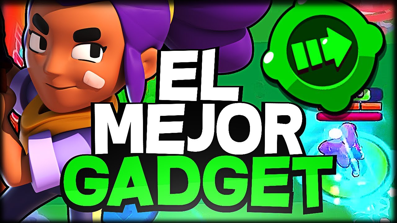 &iexcl;&iquest; ES ESTE EL MEJOR GADGET DEL JUEEGO ?! - Brawl Stars - WithZack