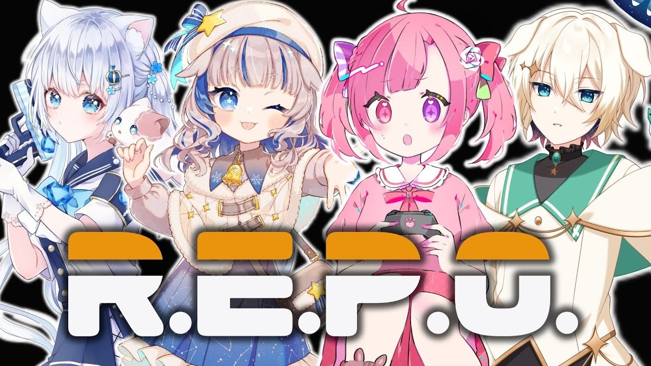 【#R.E.P.O.コラボ】突然れぽになりました ｗ/しろめのゆのみわん 【#桃寝ゆのり】
