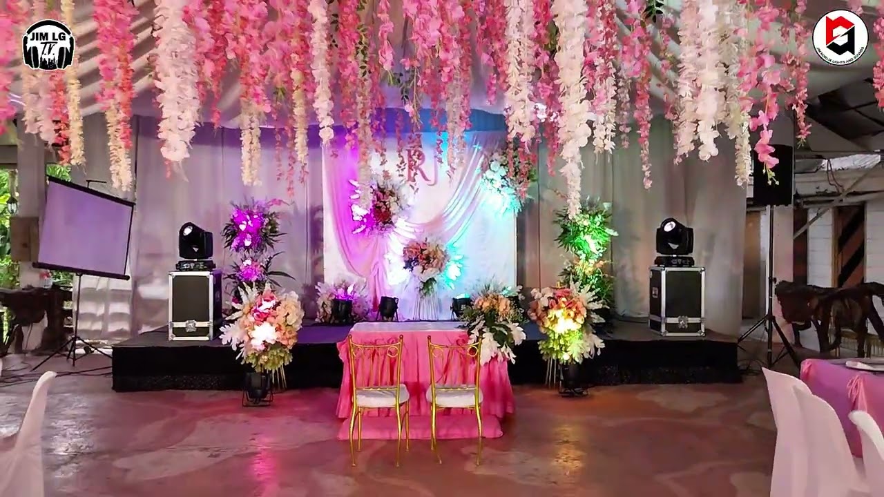 Wedding Gig Powered by Jim Norlix Lights and Sounds