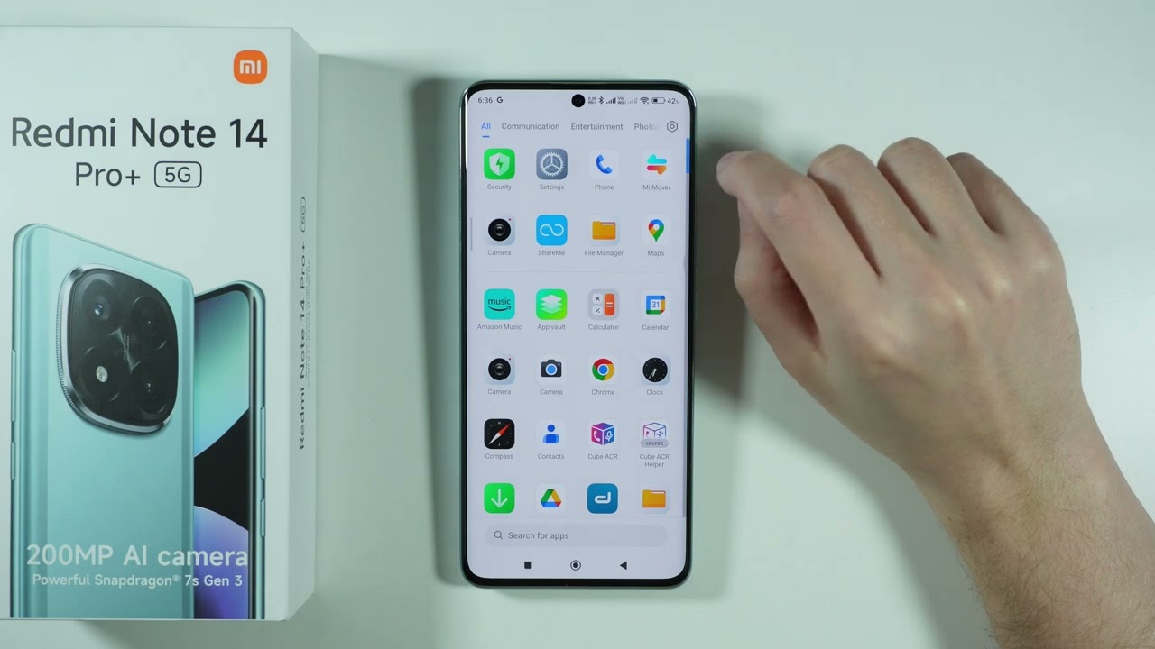 Redmi Note 14 Pro+ 5G: How to Disable Recommended Apps (Turn Off App Suggestions in App Drawer)