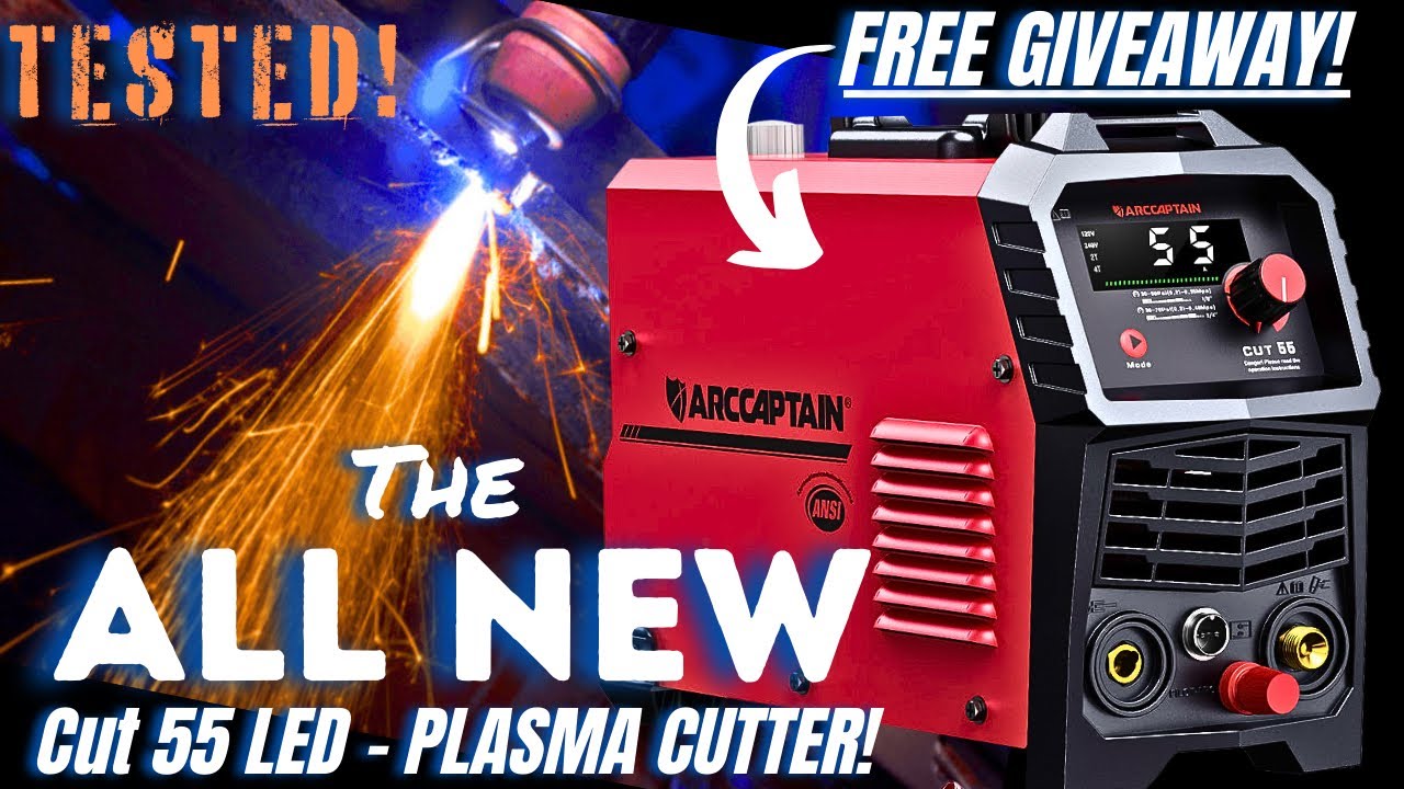 НОВЫЙ плазменный резак Arccaptain Cut 55 LED — честный обзор + БЕСПЛАТНЫЙ ПОДАРОК!